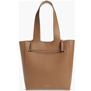 Strathberry Melody Fine Grain Leather Tote